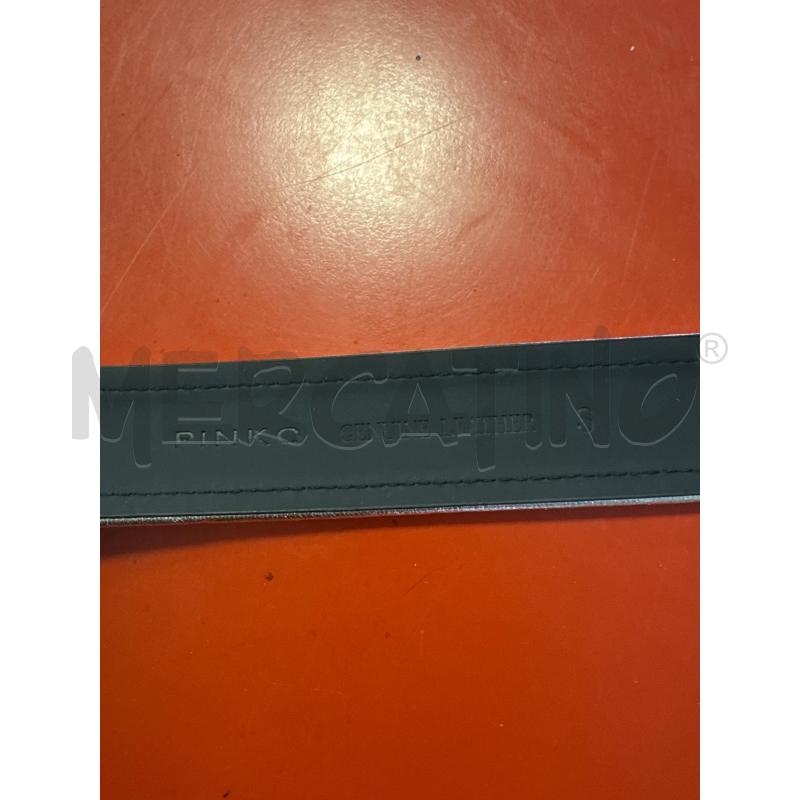 CINTURA D PINKO NERA FIBIA DORATA STRASS | Mercatino dell'Usato Rivarolo canavese 2