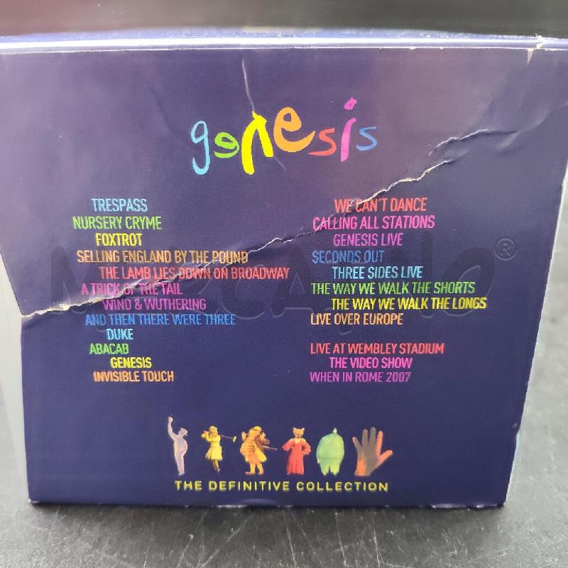 COFANETTO GENESIS THE DEFINITIVE COLLECTION | Mercatino dell'Usato Rivarolo canavese 2