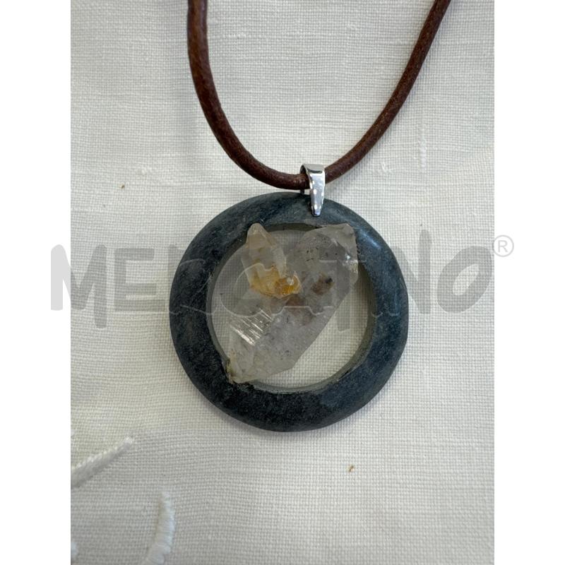 COLLANA AG CRISTALLO QUARZO  | Mercatino dell'Usato Rivarolo canavese 2