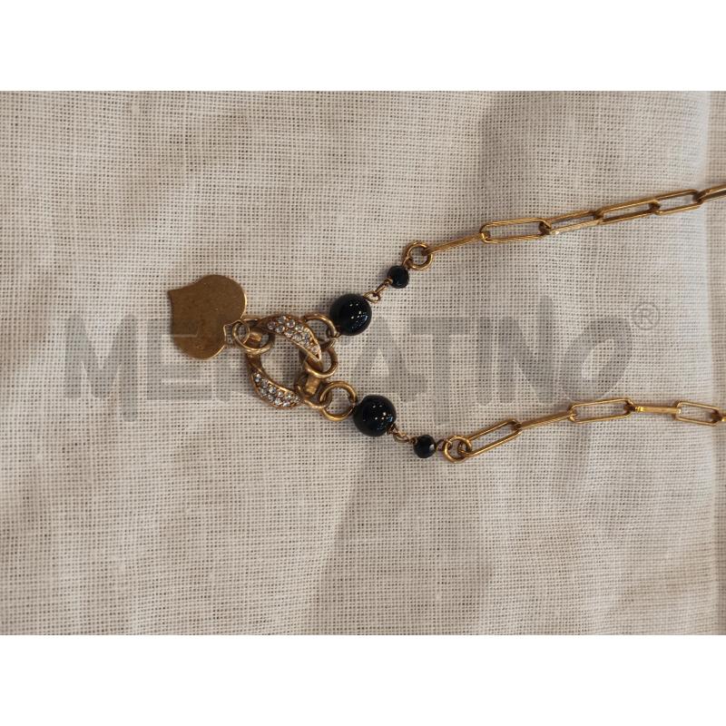 COLLANA AG DORATA PENDENTE CUORE | Mercatino dell'Usato Rivarolo canavese 3