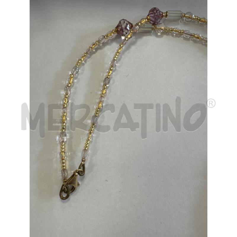 COLLANA AG PIETRA VETRO  | Mercatino dell'Usato Rivarolo canavese 3