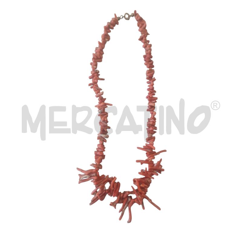 COLLANA CORALLO  | Mercatino dell'Usato Rivarolo canavese 1