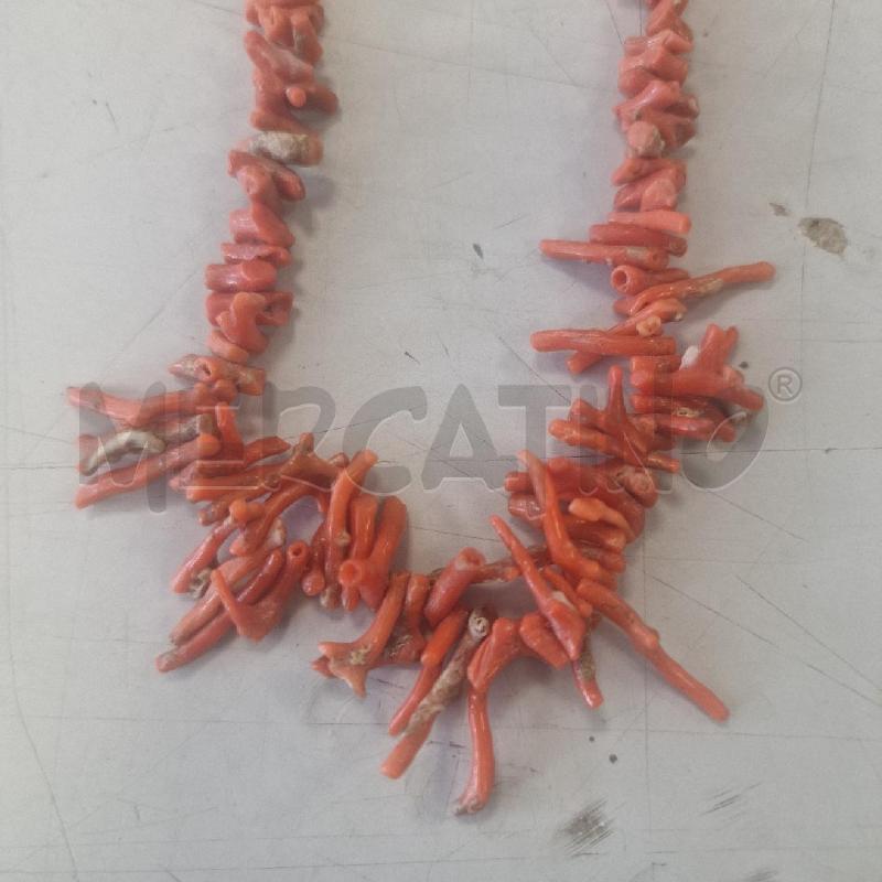 COLLANA CORALLO  | Mercatino dell'Usato Rivarolo canavese 2