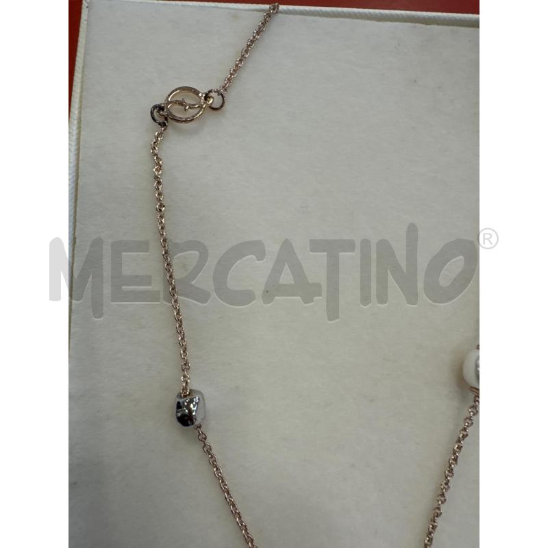 COLLANA ZOPPINI PERLINE CATENA DORATA | Mercatino dell'Usato Rivarolo canavese 2
