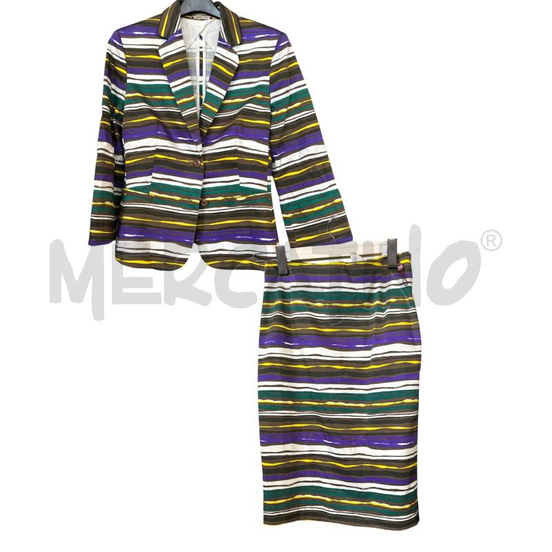 COMPLETO D MAXMARA RIGHE VERDE BNC GIALLO | Mercatino dell'Usato Rivarolo canavese 1