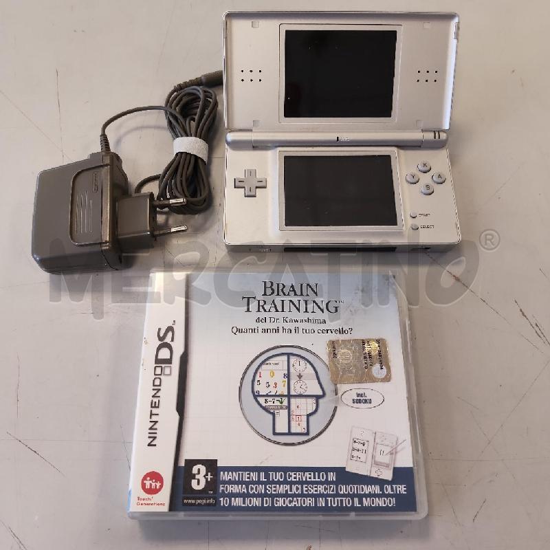 CONSOLLE NINTENDO DS LITE CON BRAIN TRAINING | Mercatino dell'Usato Rivarolo canavese 1