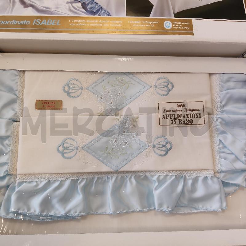 COORDINATO ISABEL BNC BALZA AZZURRO | Mercatino dell'Usato Rivarolo canavese 2