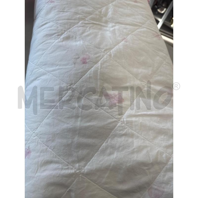 COPRI LETTO FRETTE BNC FIORELLINI ROSA | Mercatino dell'Usato Rivarolo canavese 1
