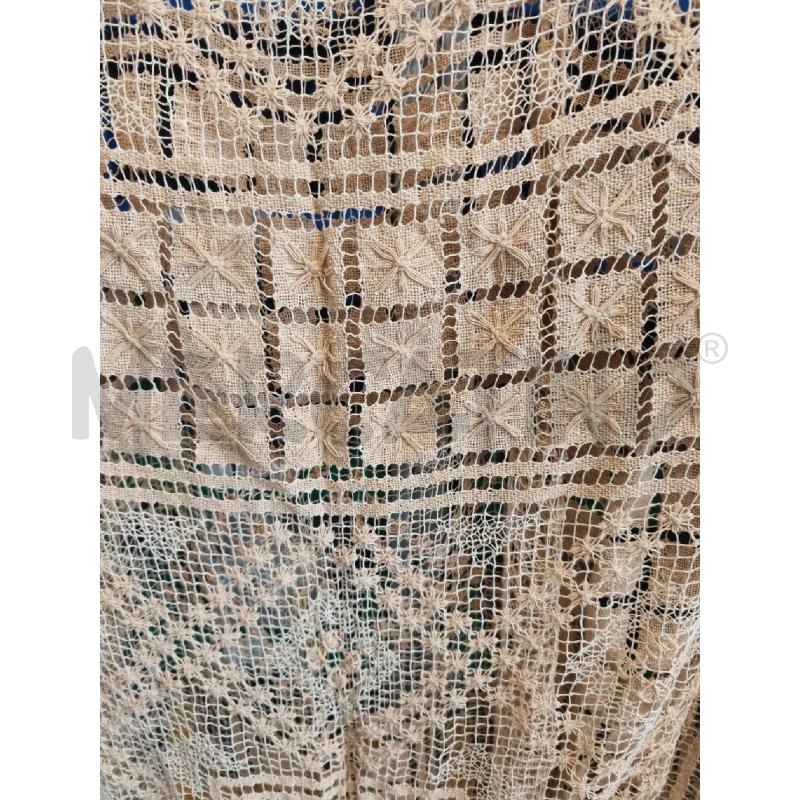 COPRI TAVOLO COTONE GREZZO SABBIA 175X270 CIRCA | Mercatino dell'Usato Rivarolo canavese 2