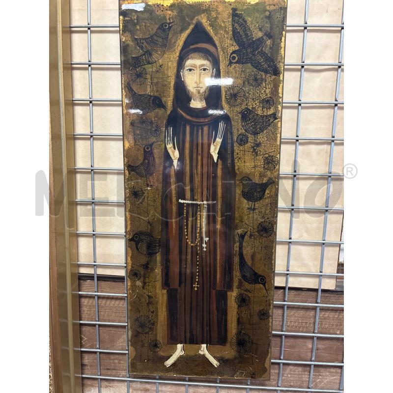 DIPINTO DI SAN FRANCESCO XENIA BURCHIELLARO | Mercatino dell'Usato Rivarolo canavese 1