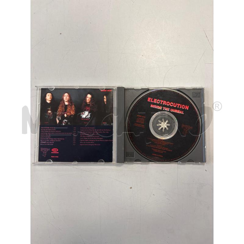 ELECTROCUTION INSIDE THE UNREAL CD CONTEMPO REC 1993  | Mercatino dell'Usato Rivarolo canavese 2