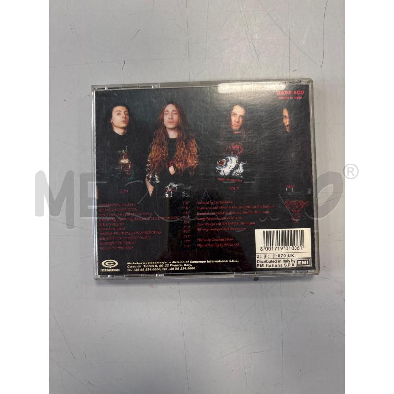 ELECTROCUTION INSIDE THE UNREAL CD CONTEMPO REC 1993  | Mercatino dell'Usato Rivarolo canavese 3