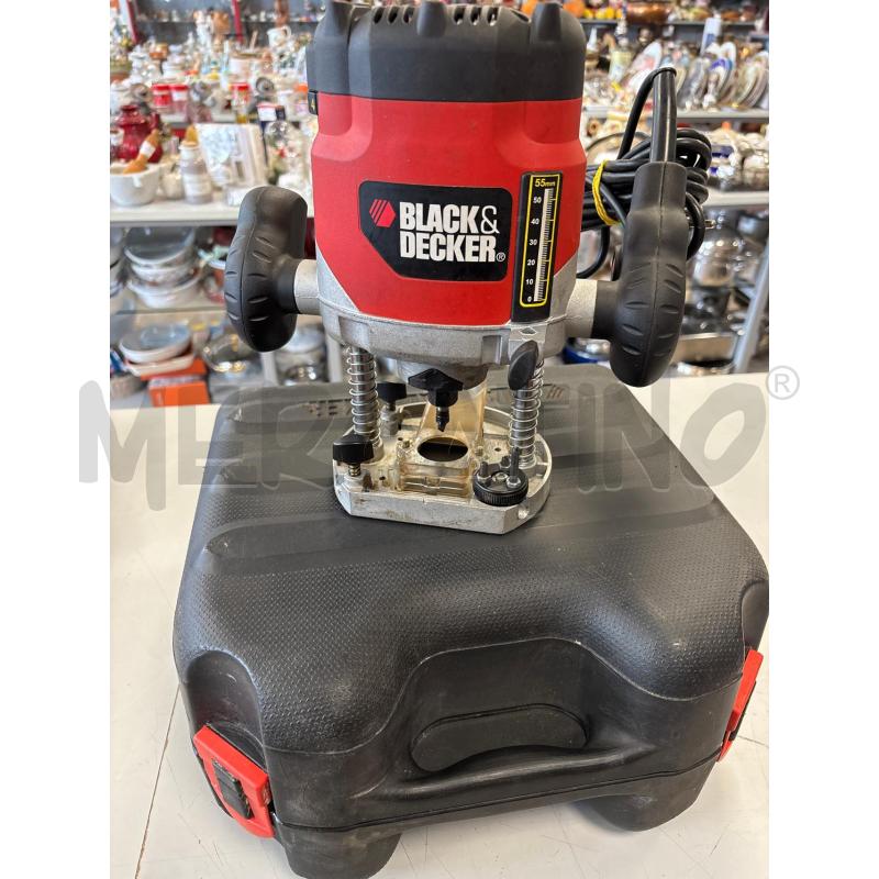 FRESATRICE BLACK&DECKER | Mercatino dell'Usato Rivarolo canavese 1