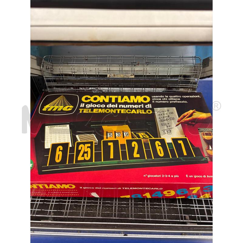 GIOCATTOLO TMC CONTIAMO IL GIOCO DEI NUMERI DI TELEMONTECARLO | Mercatino dell'Usato Rivarolo canavese 1