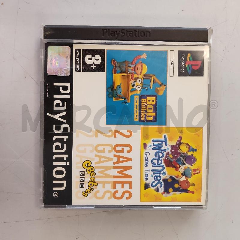 GIOCO PS1 BOB BUILDER/TWENIES | Mercatino dell'Usato Rivarolo canavese 1