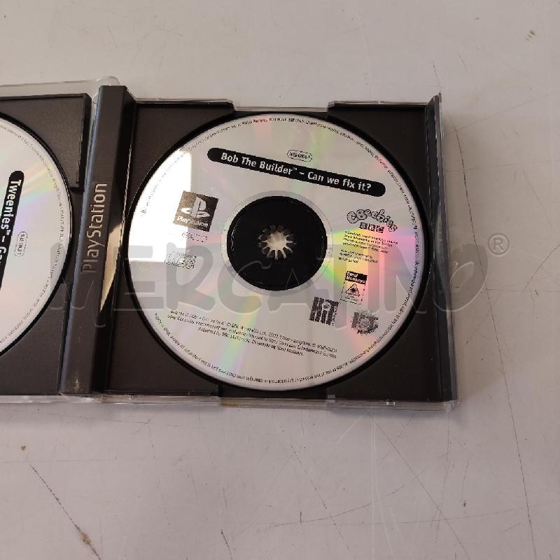 GIOCO PS1 BOB BUILDER/TWENIES | Mercatino dell'Usato Rivarolo canavese 2