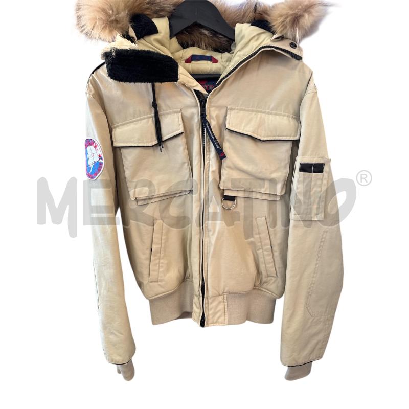 GIUBBOTTO U MUSEUM BEIGE CAPPUCCIO PELO | Mercatino dell'Usato Rivarolo canavese 1