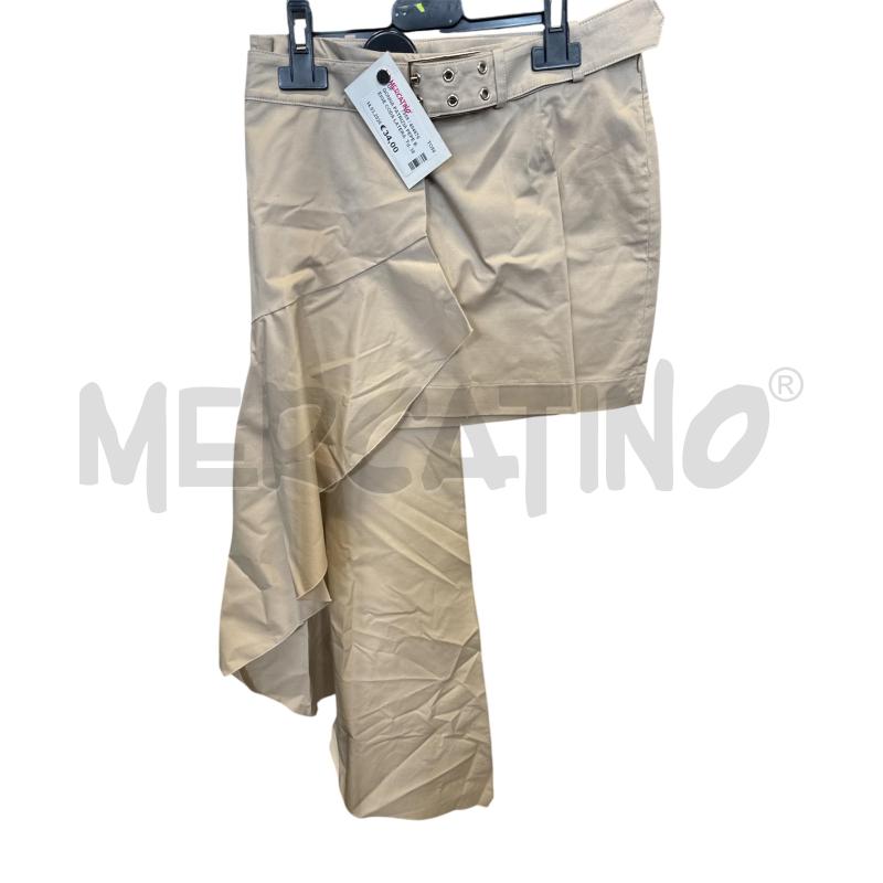 GONNA PATRIZIA PEPE BEIGE CODA LATERALE STACCABILE | Mercatino dell'Usato Rivarolo canavese 1