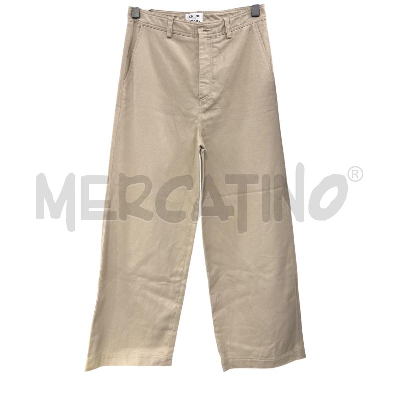 JEANS D CHLOÈ STORA BEIGE | Mercatino dell'Usato Rivarolo canavese 1