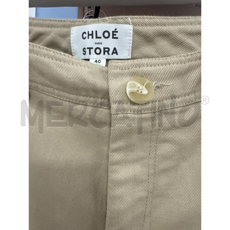JEANS D CHLOÈ STORA BEIGE | Mercatino dell'Usato Rivarolo canavese 2