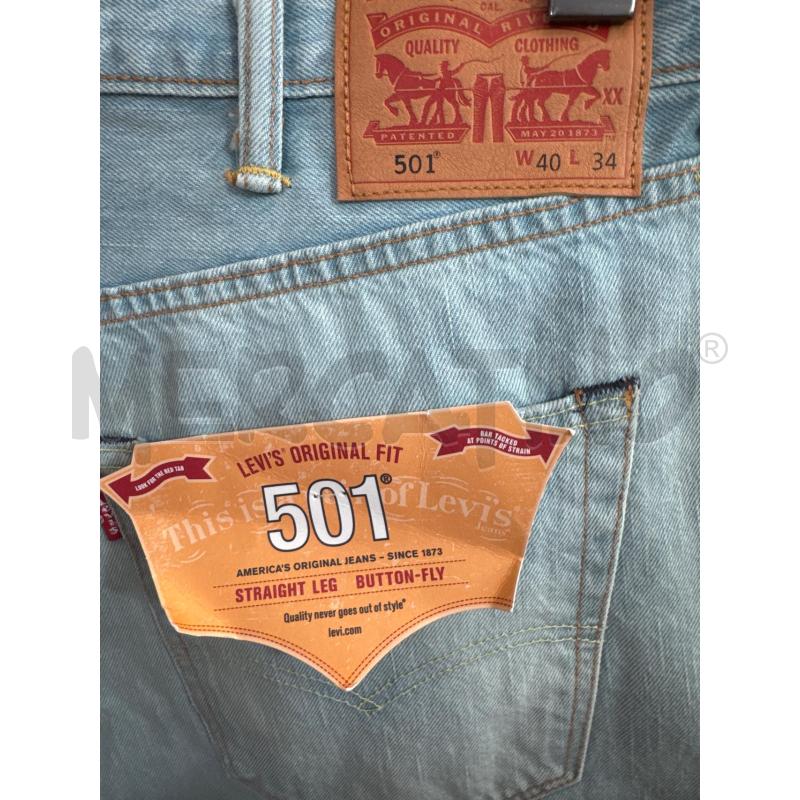 JEANS U LEVI'S 501 CHIARO NUOVO | Mercatino dell'Usato Rivarolo canavese 2