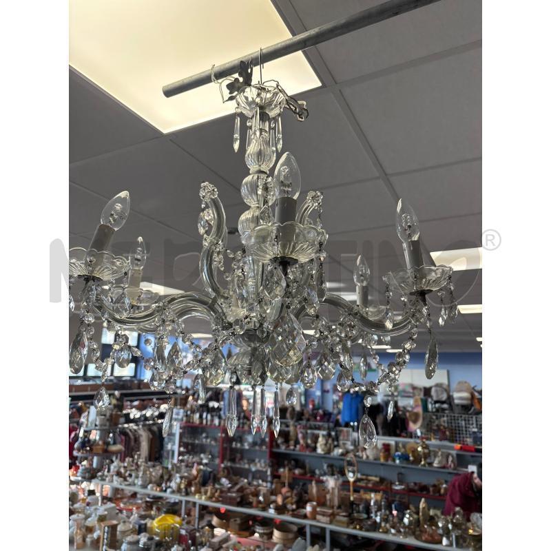 LAMPADARIO MARIA TERESA 6 LUCI | Mercatino dell'Usato Rivarolo canavese 1