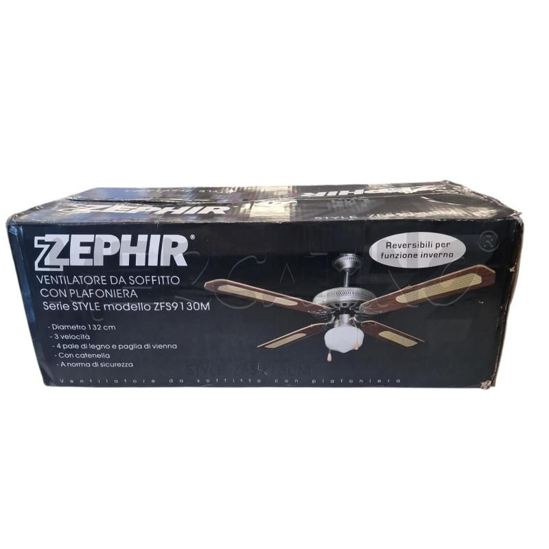 LAMPADARIO VENTILATORE ZEPHIR | Mercatino dell'Usato Rivarolo canavese 1