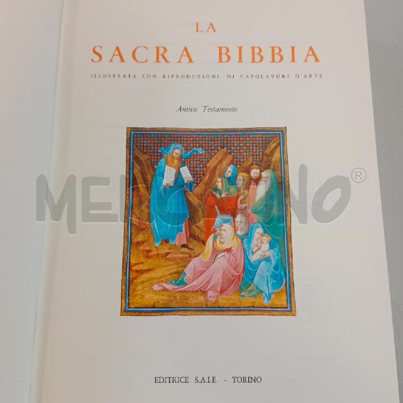 LA SACRA BIBBIA ILLUSTRATA S.A.I.E. 1964 III VOL. | Mercatino dell'Usato Rivarolo canavese 3