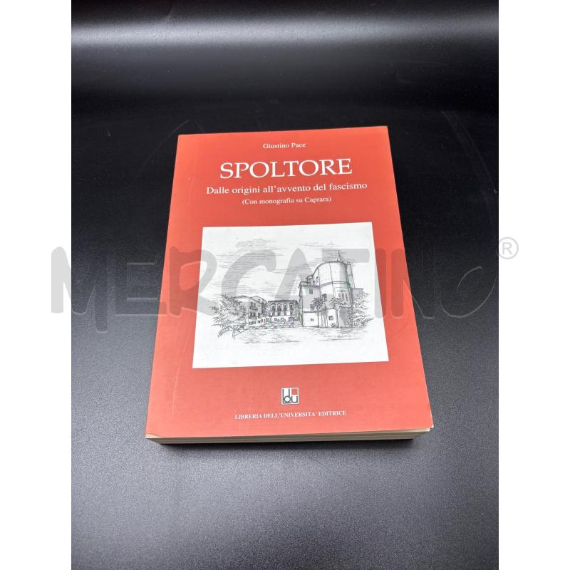 LIBRO SPOLTORE DALLE ORIGINI ALL'AVVENTO DEL FASCISMO | Mercatino dell'Usato Rivarolo canavese 1