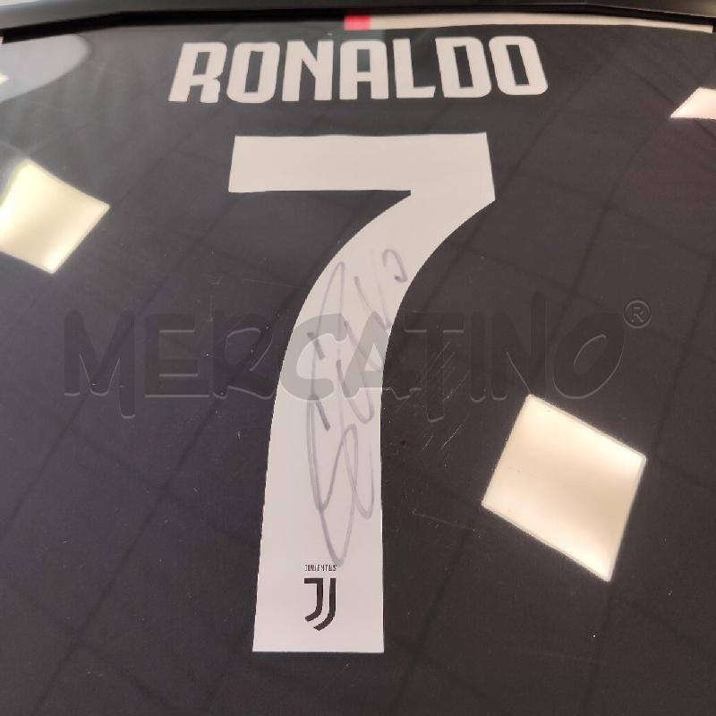 MAGLIA CALCIO JUVENTUS AUTOGRAFATA CRISTIANO RONALDO | Mercatino dell'Usato Rivarolo canavese 3