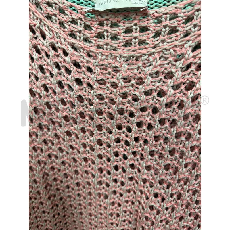 MAGLIA D FABIANA FILIPPI ROSA GRG FORATA | Mercatino dell'Usato Rivarolo canavese 2