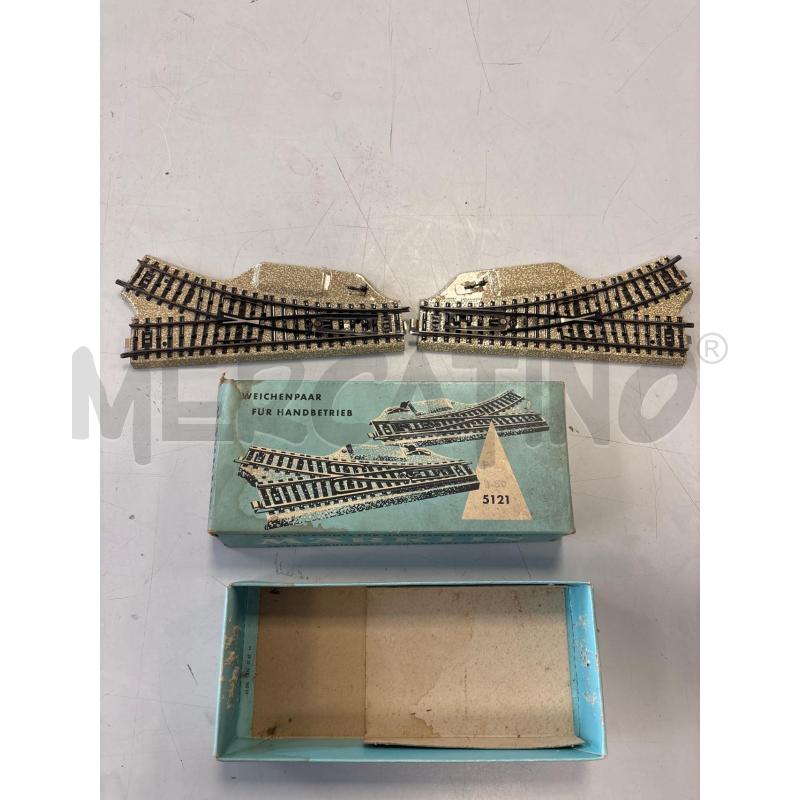 MARKLIN 5121 COPPIA SCAMBI MANUALI  | Mercatino dell'Usato Rivarolo canavese 1