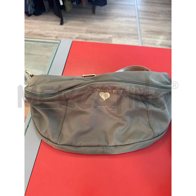 MARSUPIO D TWINSET NYLON VERDE | Mercatino dell'Usato Rivarolo canavese 1