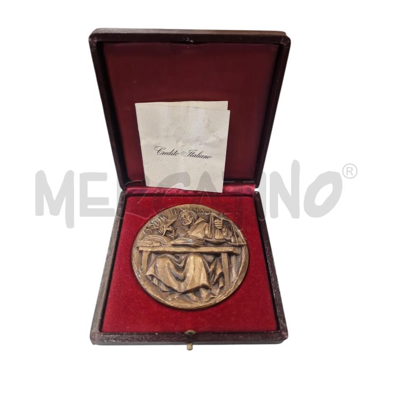 MEDAGLIA CREDITO ITALIANO ENRICO MANFRINI | Mercatino dell'Usato Rivarolo canavese 1