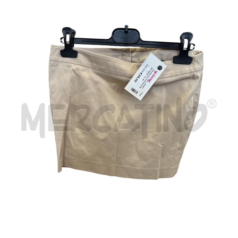 MINIGONNA PATRIZIA PEPE BEIGE | Mercatino dell'Usato Rivarolo canavese 1