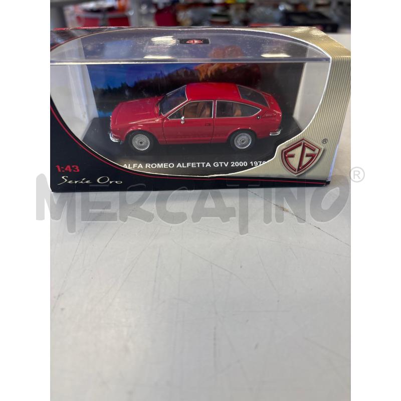 MODELLINO AUTO ALFA ROMEO ALFETTA GTV 2000 1976 | Mercatino dell'Usato Rivarolo canavese 1