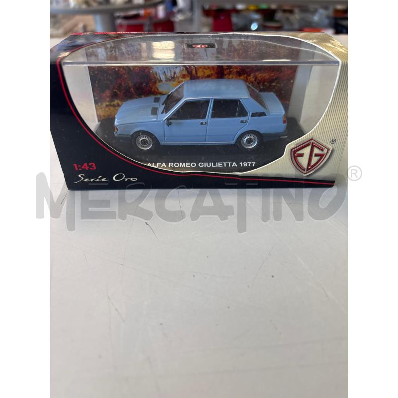 MODELLINO AUTO ALFA ROMEO GIULIETTA 1977 | Mercatino dell'Usato Rivarolo canavese 1
