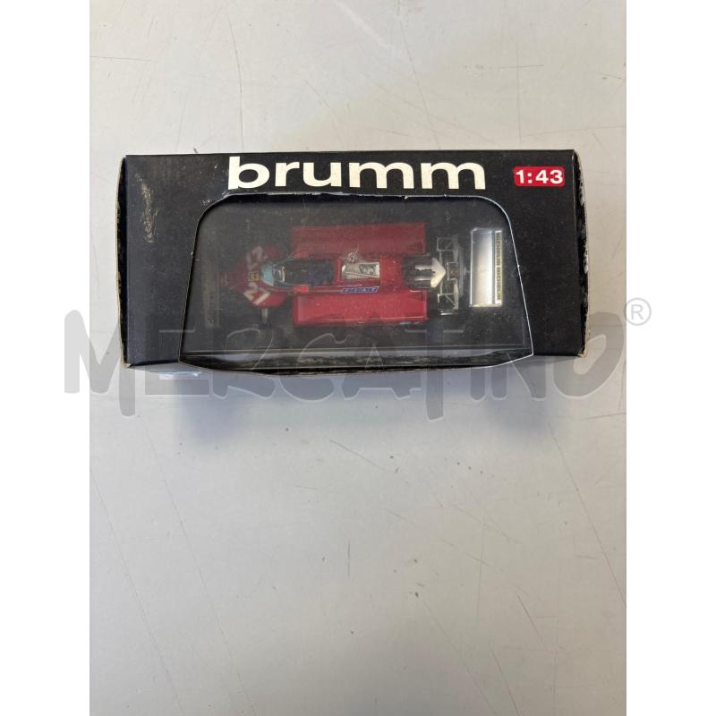 MODELLINO AUTO BRUMM FERRARI 126CK TURBO GILLES VILLENEUVE | Mercatino dell'Usato Rivarolo canavese 2
