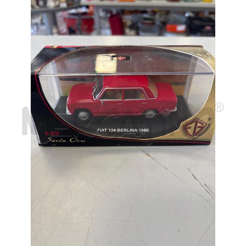 MODELLINO AUTO EBOND FIAT 124 BERLINA 1966 | Mercatino dell'Usato Rivarolo canavese 1