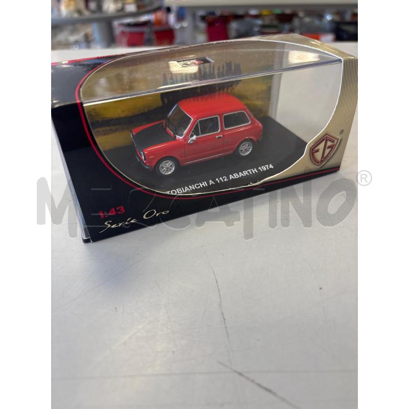 MODELLINO AUTO EDISON AUTOBIANCHI A 112 ABARTH 1974 | Mercatino dell'Usato Rivarolo canavese 1