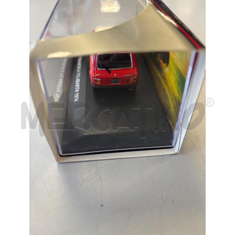 MODELLINO AUTO EDISON AUTOBIANCHI A 112 ABARTH 1974 | Mercatino dell'Usato Rivarolo canavese 3
