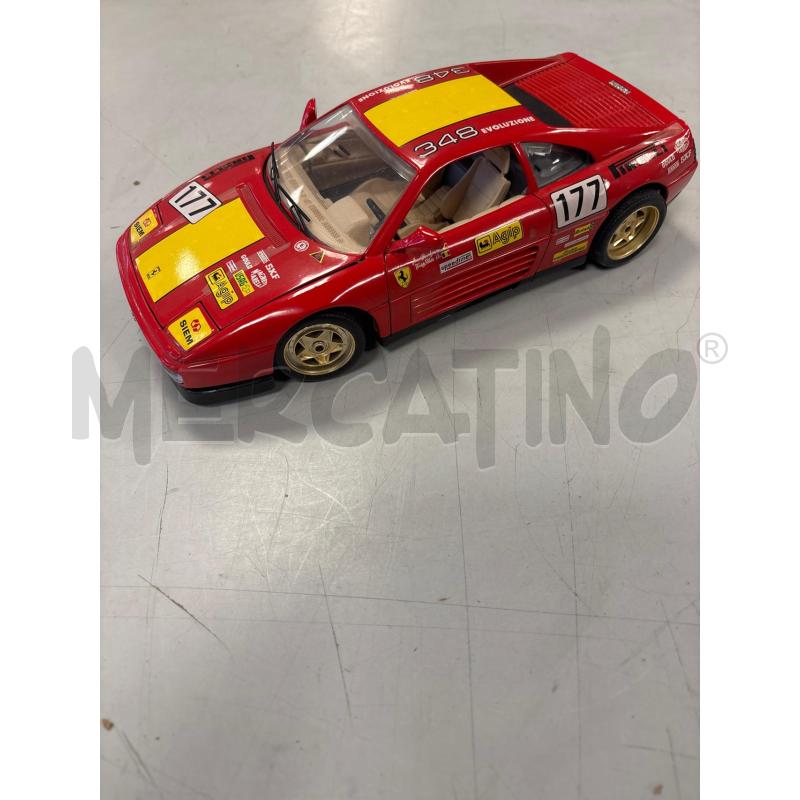 MODELLINO AUTO FERRARI 348TB SCALA 1/18 BURAGO | Mercatino dell'Usato Rivarolo canavese 2