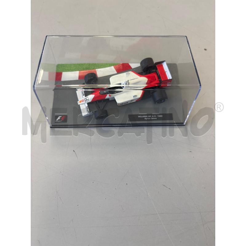 MODELLINO AUTO MCLAREN MP 4/4 1988 AYRTON SENNA | Mercatino dell'Usato Rivarolo canavese 1
