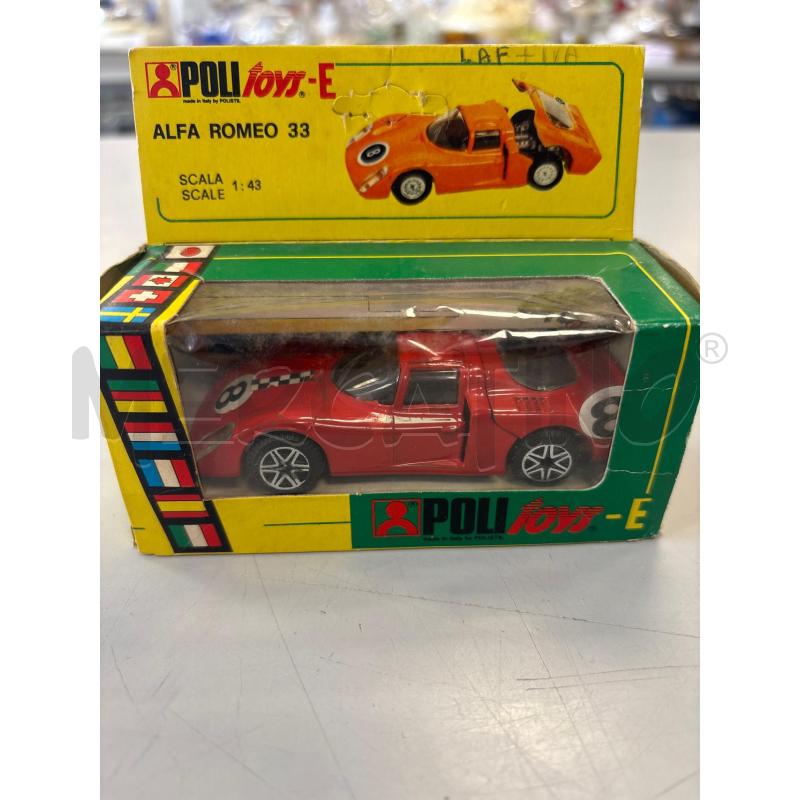 MODELLINO AUTO POLITOYS ALFA ROMEO 33 SCALA 1/43 | Mercatino dell'Usato Rivarolo canavese 1