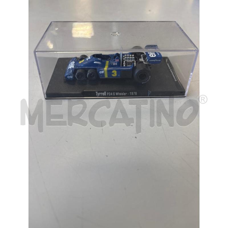 MODELLINO AUTO TYRRELL P3 4 6 WHEELER 1976 | Mercatino dell'Usato Rivarolo canavese 1