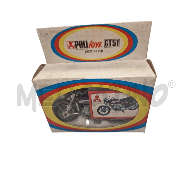MODELLINO MOTO POLITOYS GT51 SUZUKI 750 | Mercatino dell'Usato Rivarolo canavese 1
