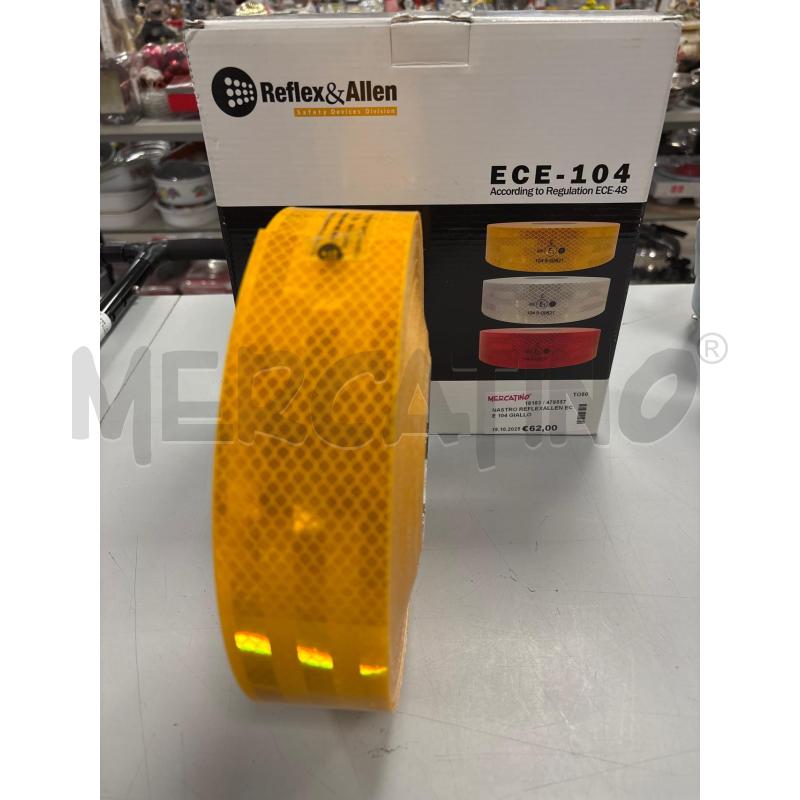 NASTRO REFLEXALLEN ECE 104 GIALLO | Mercatino dell'Usato Rivarolo canavese 1