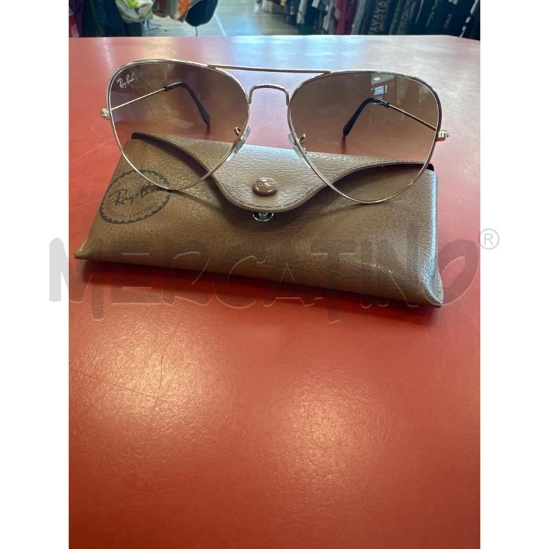 OCCHIALI D RAY BAN MARRONCINE | Mercatino dell'Usato Rivarolo canavese 1