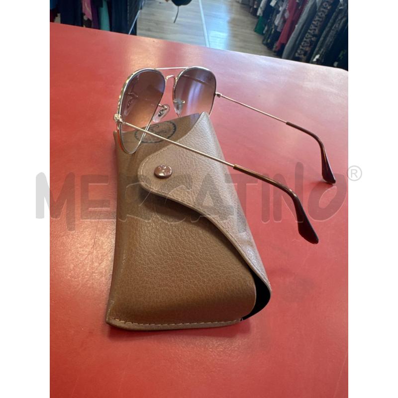 OCCHIALI D RAY BAN MARRONCINE | Mercatino dell'Usato Rivarolo canavese 2