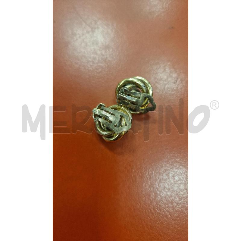 ORECCHINI FIORE DORATO AG PERLA | Mercatino dell'Usato Rivarolo canavese 2